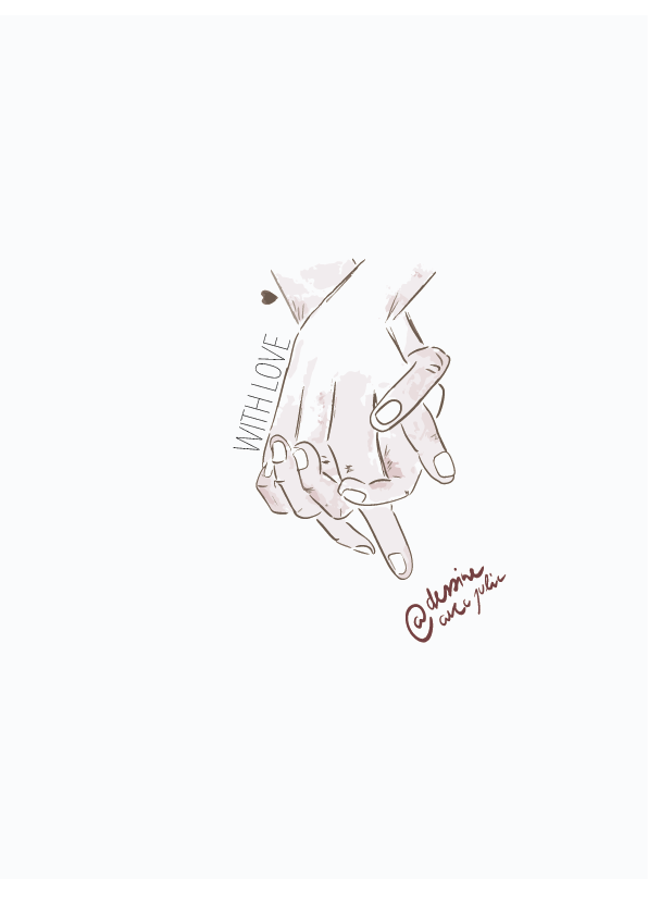 mains qui s'enlassent